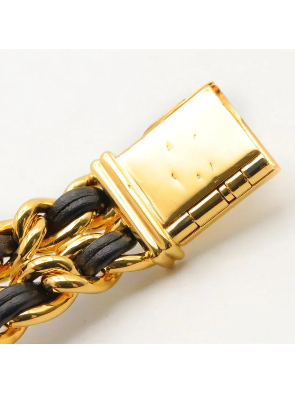 Chanel Watch Premiere S Black Leather